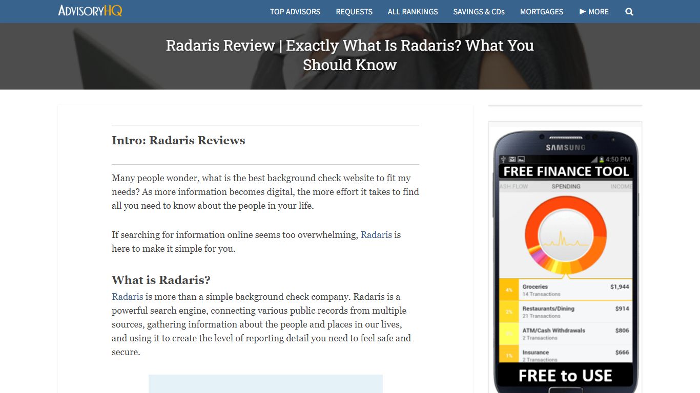 Radaris Review | Exactly What Is Radaris? What You Should ...